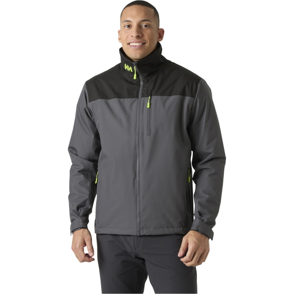 2026 Helly Hansen Mens Crew Midlayer Jacket 2.0 34444 - Thunder Grey